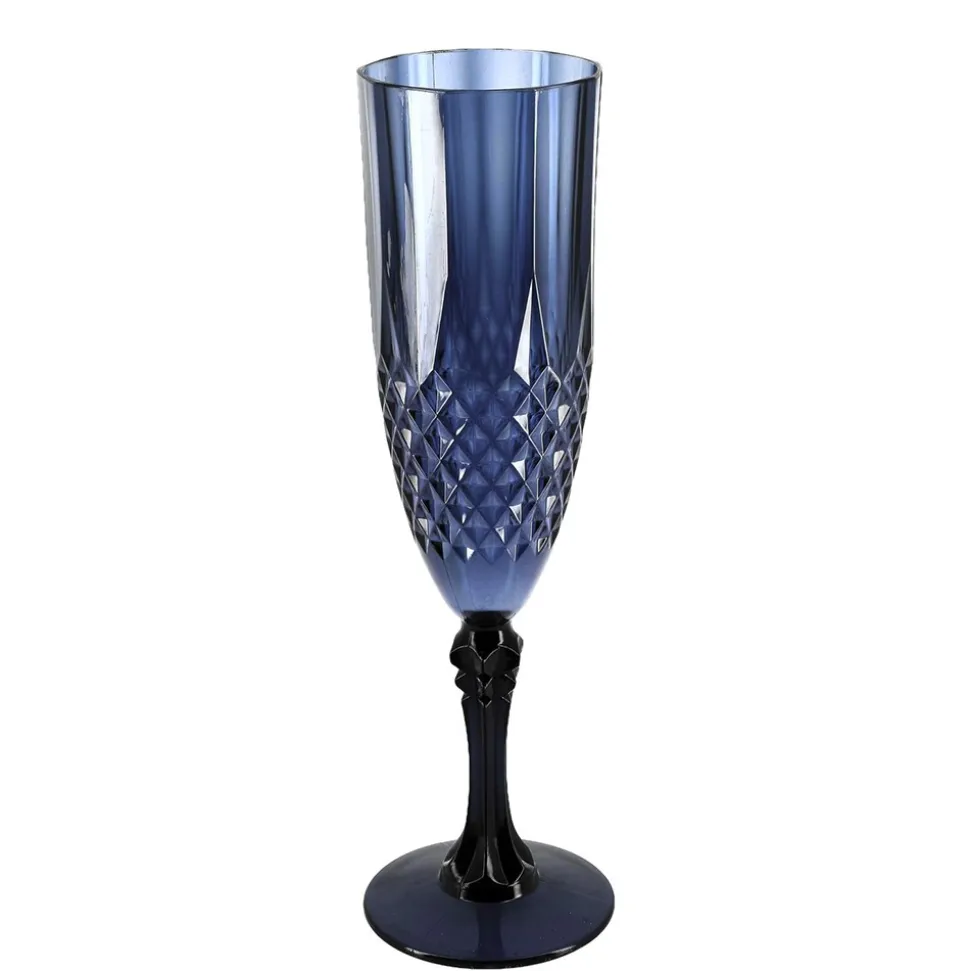 FLÛTE RÉUTILISABLE VINTAGE 22CL MARINE