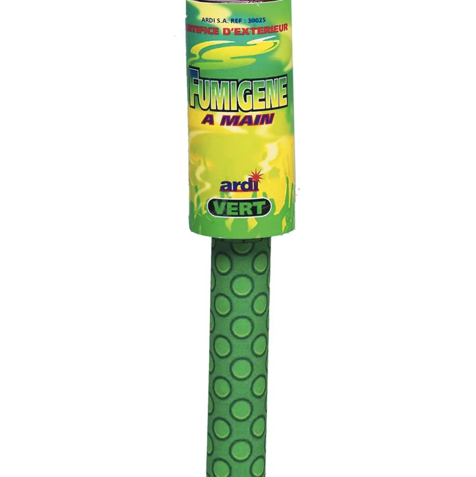 FUMIGENES À MAIN 213MM VERT - T1