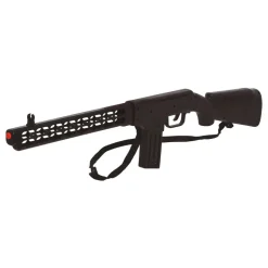 FUSIL D'ASSAUT MITRAILLETTE PLASTIQUE 69CM NOIR