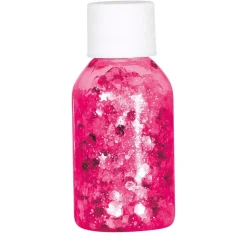 GEL AVEC PAILLETTES CORPS VISAGE 20GR FUSCHIA