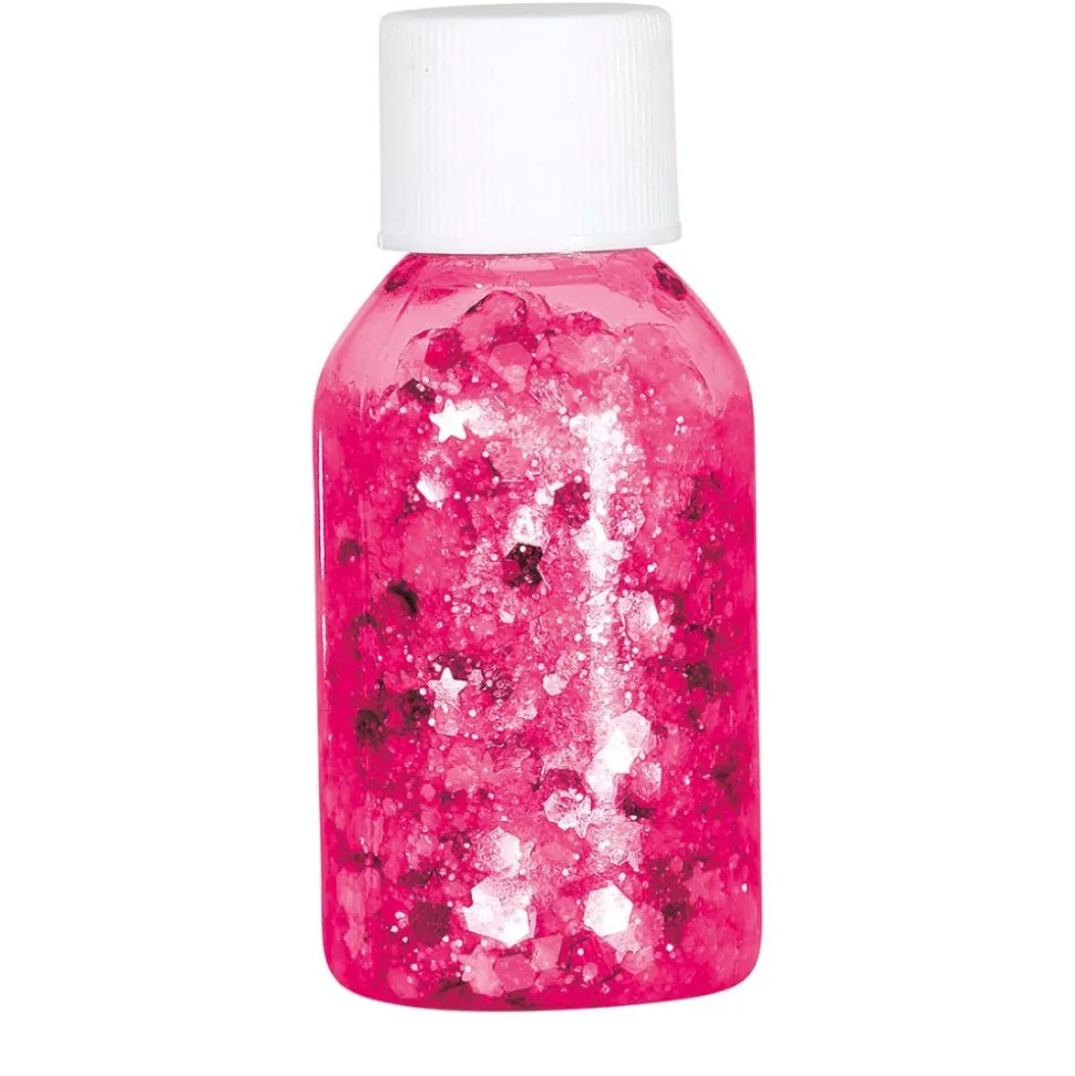 GEL AVEC PAILLETTES CORPS VISAGE 20GR FUSCHIA