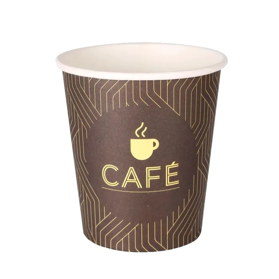 100 GOBELETS CARTON BIO CAFÉ EXPRESSO 12CL