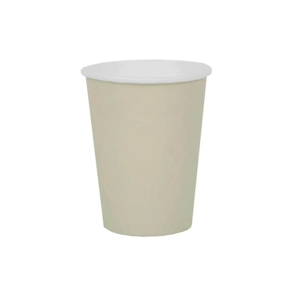10 GOBELETS CARTON BIO 25CL SABLE