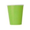 8 GOBELETS CARTON 250ML VERT PISTACHE