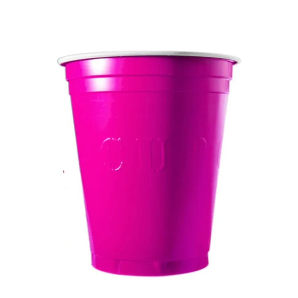 20 GOBELETS ROSES 50CL USA AUTHENTIQUES