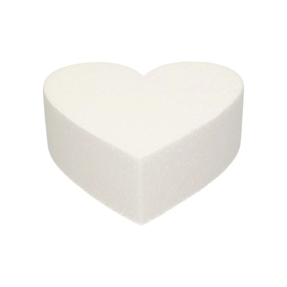 GÂTEAU POLYSTYRÈNE CUR 20CM BLANC