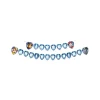 GUIRLANDE FANION ANNIVERSAIRE PAW PATROL 2.5M BLEU