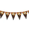 GUIRLANDE FANION PAPIER MANOIR HANTÉ 3M ORANGE