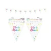 GUIRLANDE FANION RETRAITE MÉTALLIQUE MULTICOLORE