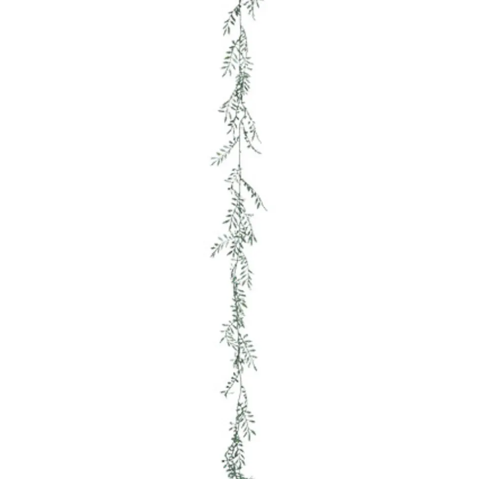 GUIRLANDE FEUILLES ARTIFICIELLES PS 1.8M VERT