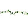 GUIRLANDE FLEURS ROSIER ARTIFICIEL 220CM BLANC