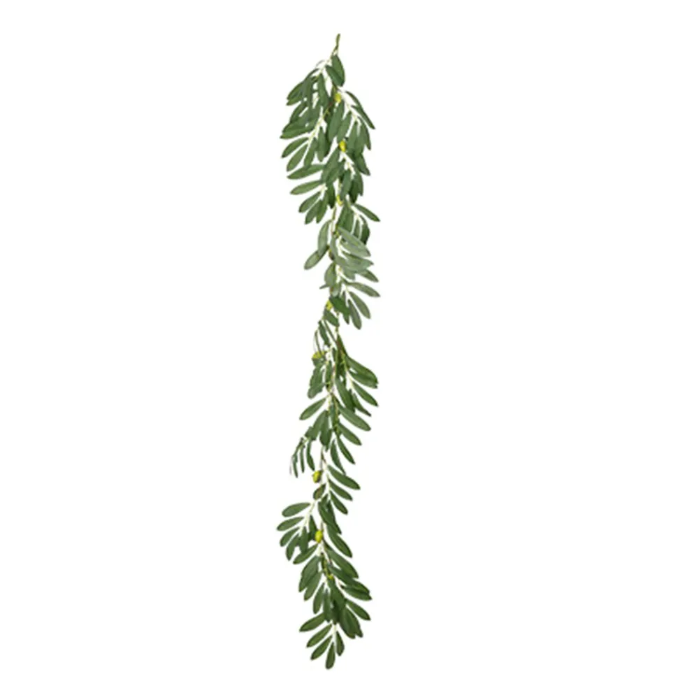 GUIRLANDE OLIVIER FEUILLAGE ARTIFICIEL 1.2M VERT