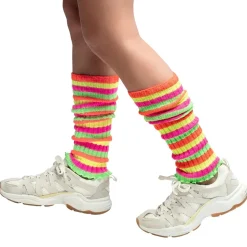JAMBIÈRES NÉON MULTICOLORES ADULTE