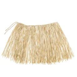 JUPE HAWAIIENNE RAFFIA 40 CM