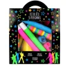 KIT DE FÊTE 10 PERSONNES COTILLONS FLUO