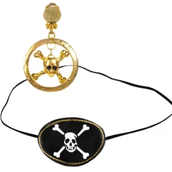 KIT DÉGUISEMENT PIRATE CACHE-OEIL PENDANT OREILLE
