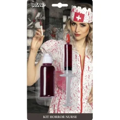 KIT SERINGUE 5ML BOUTEILLE 28ML SANG ARTIFICIEL