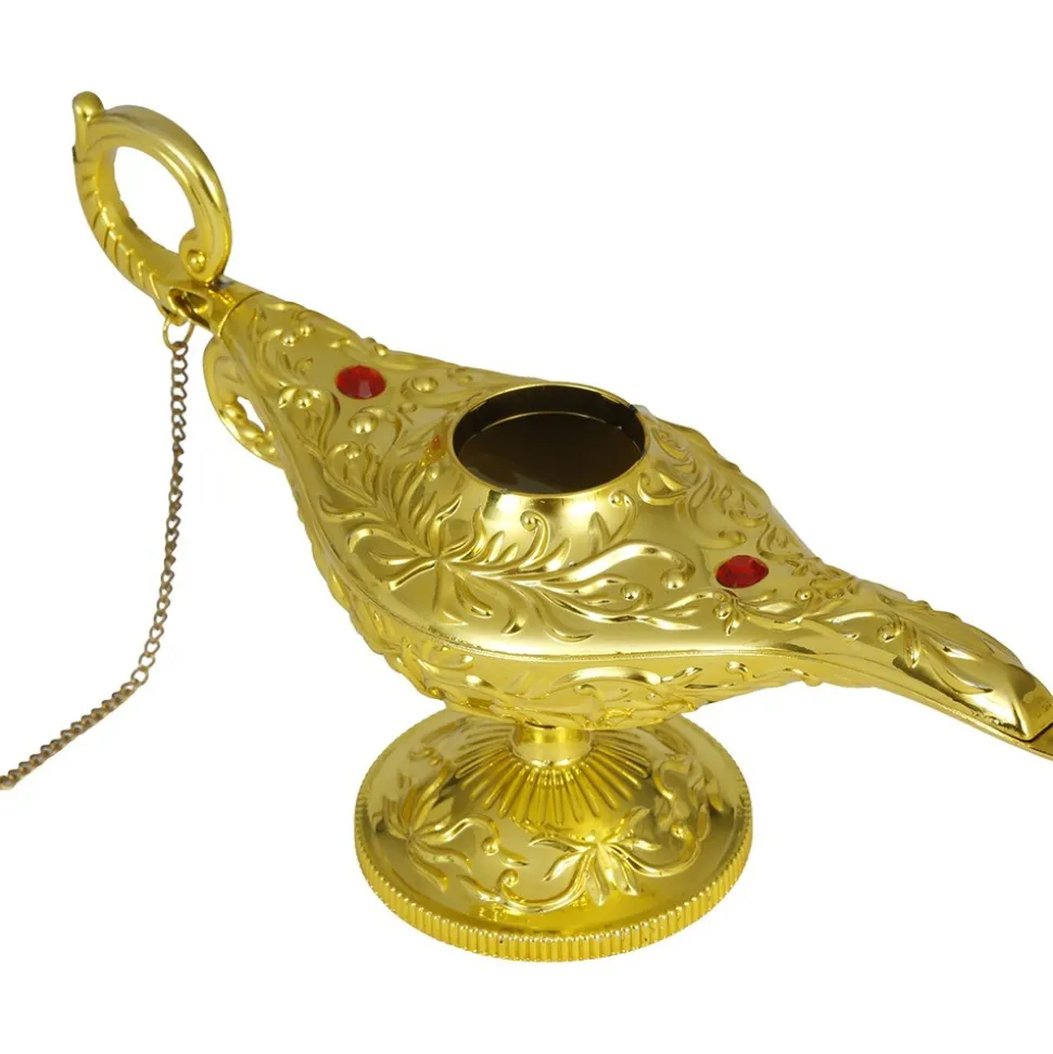 LAMPE MERVEILLEUSE MAGIQUE ORIENTALE PVC 21CM OR