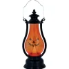 LANTERNE CITROUILLE GRIMAÇANTE LED VINTAGE 16CM