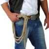 LASSO CORDE NUD COWBOY WESTERN 2.4M NATURE