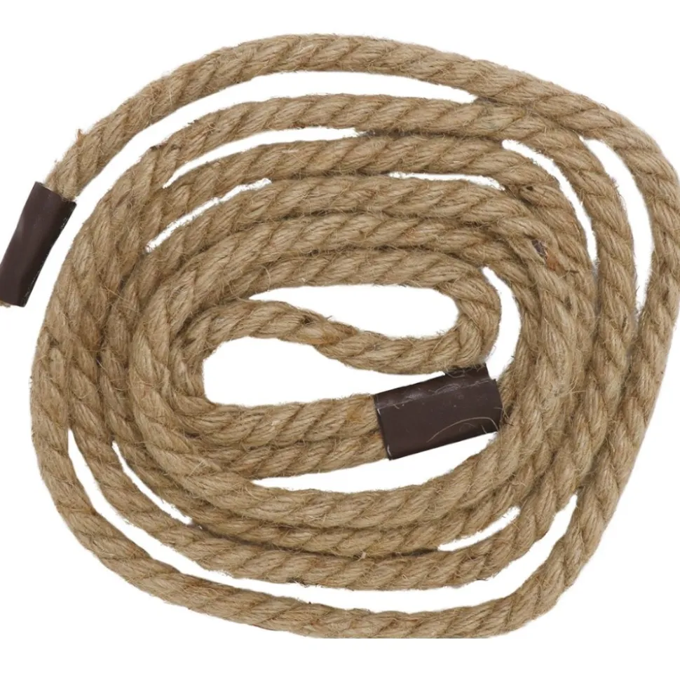 LASSO CORDE NUD COWBOY WESTERN 2.4M NATURE