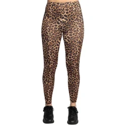 LEGGING STRETCH PEAU LÉOPARD ANIMAL FEMME