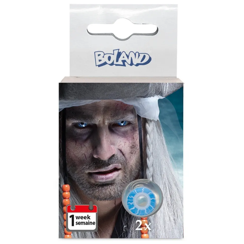 LENTILLES HEBDOMADAIRES 14MM FOUDRE BLEU - 20