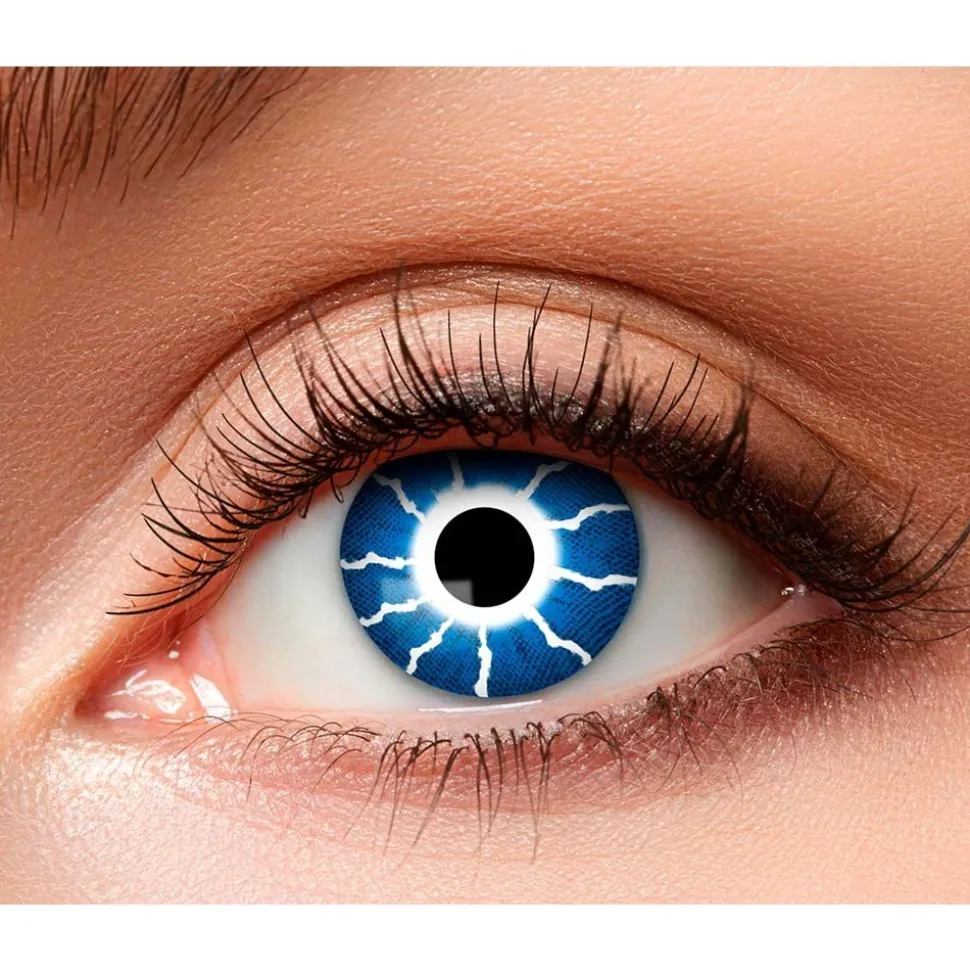 LENTILLES HEBDOMADAIRES 14MM FOUDRE BLEU - 20
