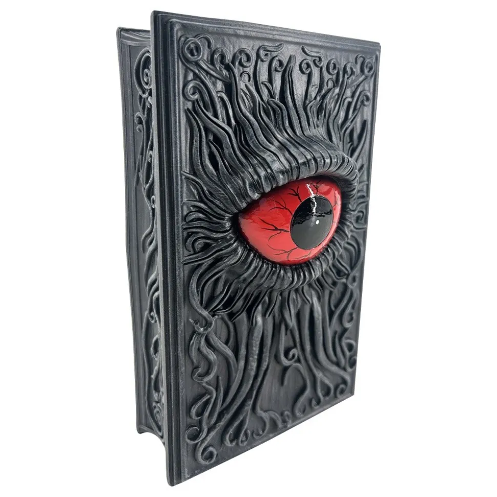 LIVRE DÉCORATIF IL ROUGE RÉSINE 20CM NOIR