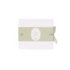 LIVRE D'OR CARTON BAPTÊME 68P 22X19CM VERT-DE-GRIS