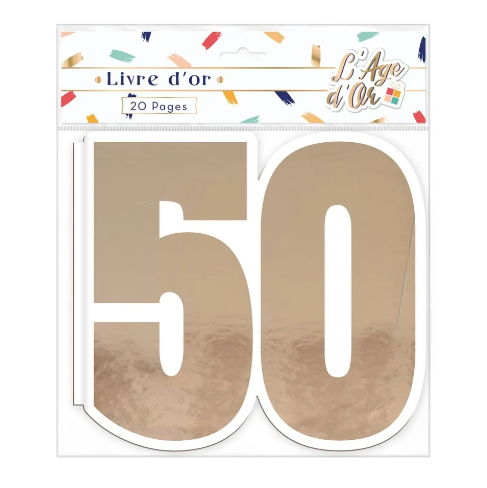 LIVRE D'OR FEMME 50 AINE