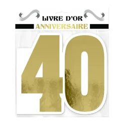 LIVRE D'OR HOMME 40 AINE