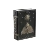LIVRE SORTILÈGES PAPILLON DÉCO RÉSINE 15X6X20CM