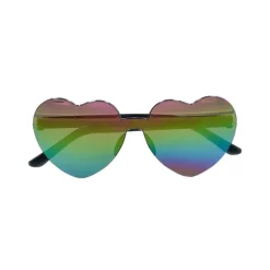 LUNETTES FESTIVES FESTIVAL CUR MIROIR NOIR ADULTE