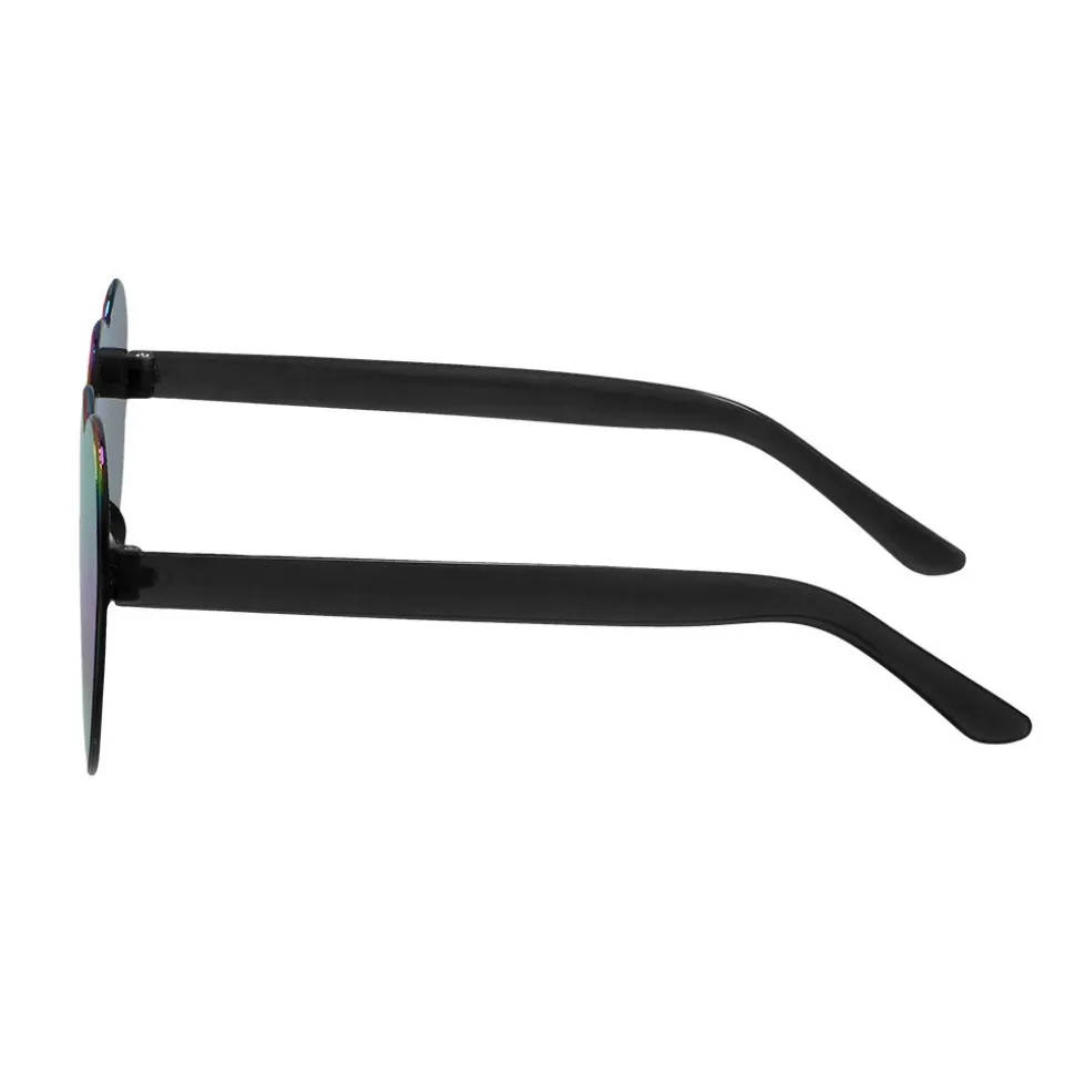 LUNETTES FESTIVES FESTIVAL CUR MIROIR NOIR ADULTE