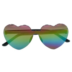 LUNETTES FESTIVES FESTIVAL CUR MIROIR NOIR ADULTE
