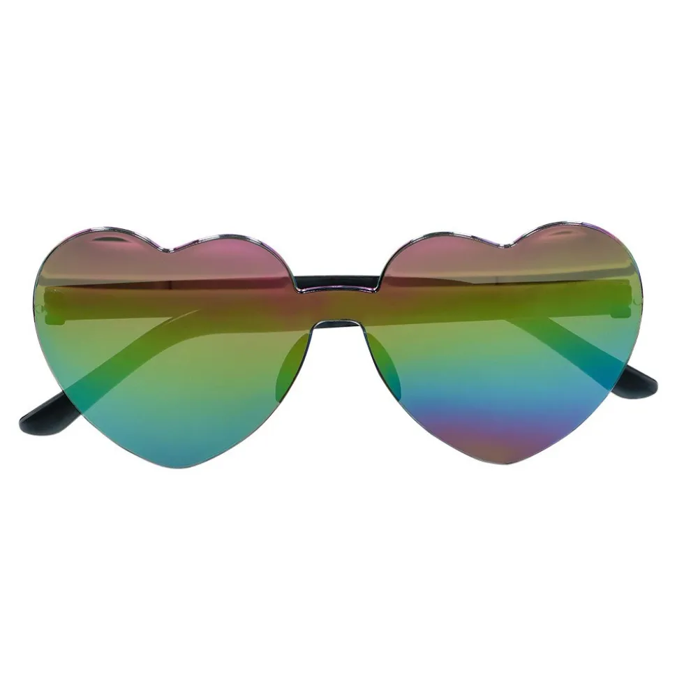 LUNETTES FESTIVES FESTIVAL CUR MIROIR NOIR ADULTE