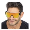 LUNETTES FESTIVES FUTURISTE MIROIR OR ADULTE