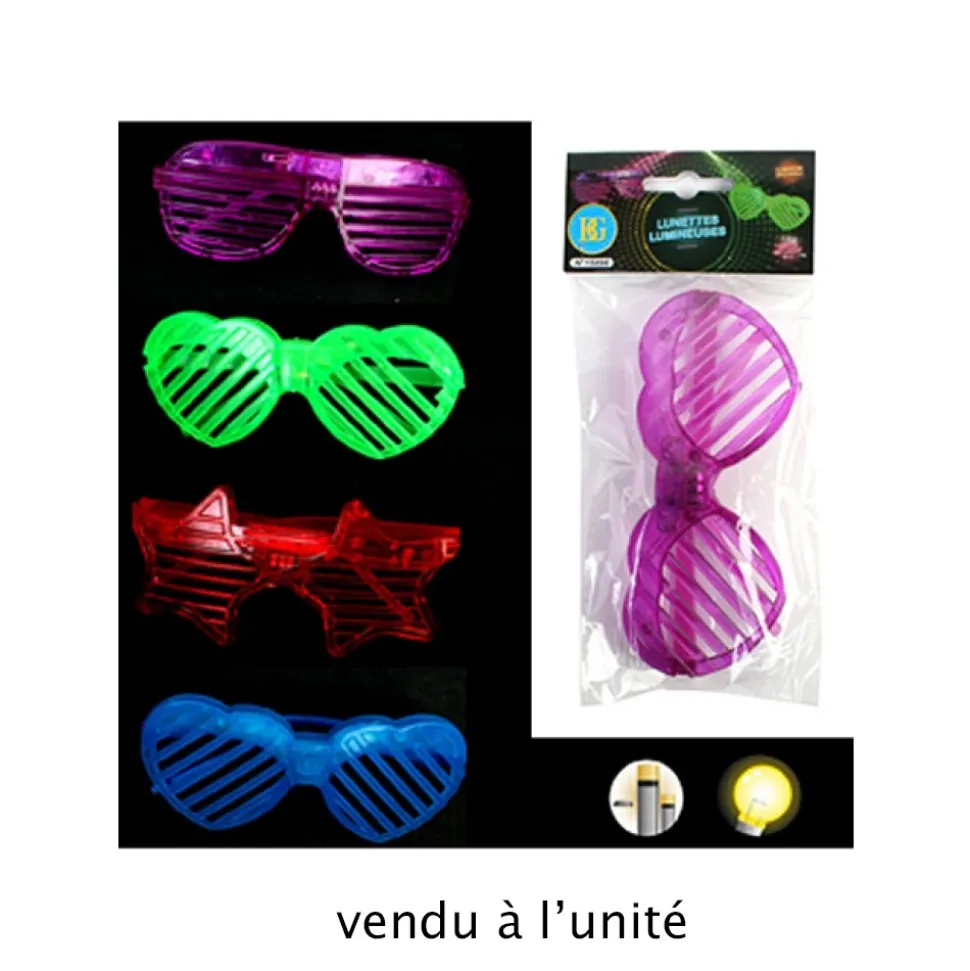 LUNETTES FUN LUMINEUSE 15CM