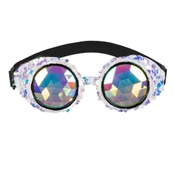 LUNETTES PARTY AVIATEUR ARGENTÉE