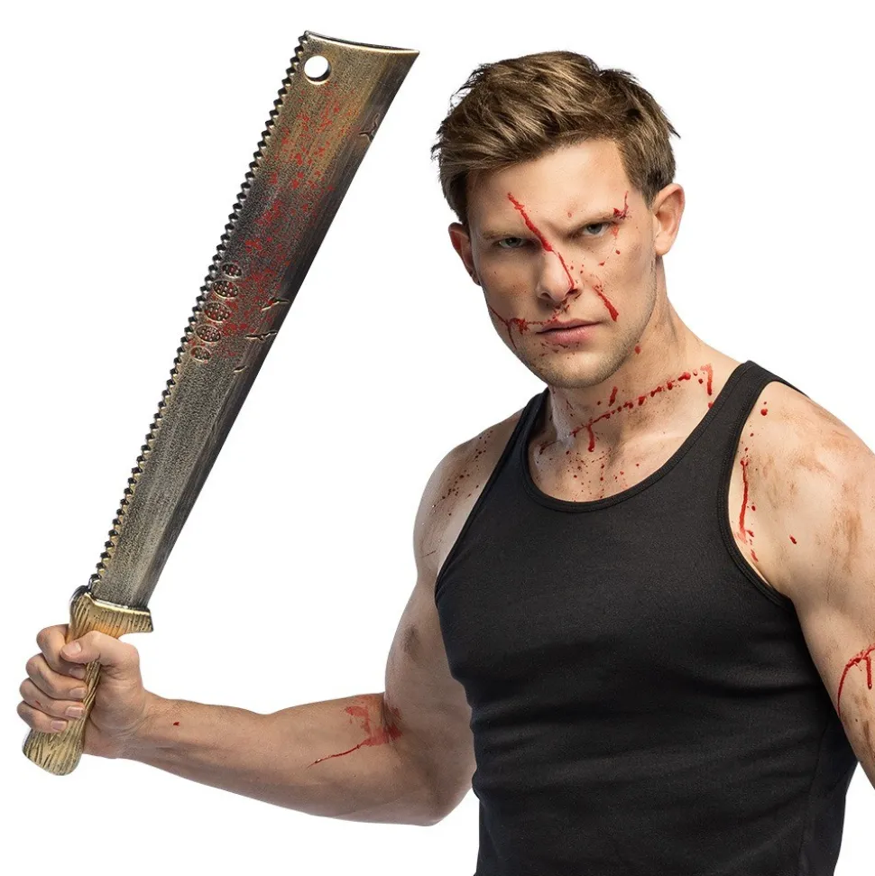 MACHETTE JOUET CROCS SANGLANT SLASHER BOUCHER 68CM