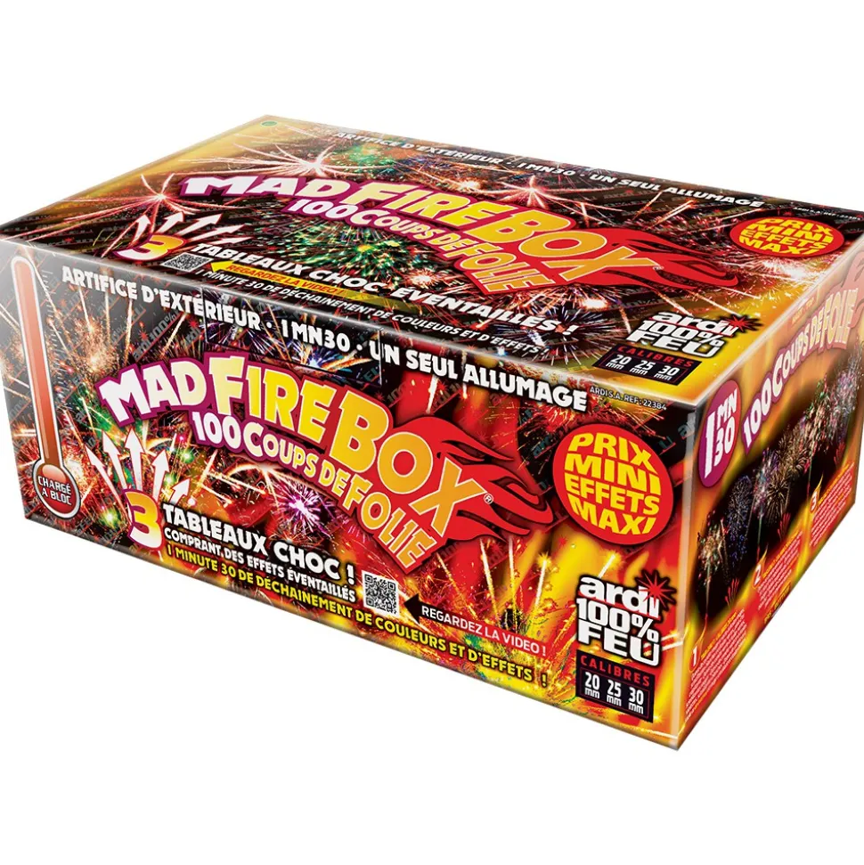 MAD FIRE BOX 100% FEU 3 TABLEAUX - F3
