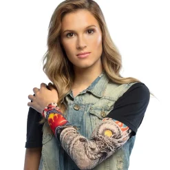 MANCHON TATOUAGE NYLON DRAGON PUISSANT BRAS ADULTE