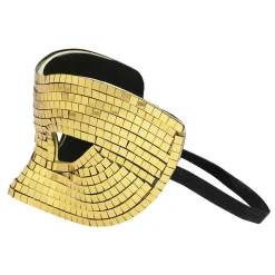 MASQUE LOUP FACETTES DISCO OR ADULTE