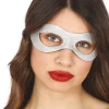 MASQUE LOUP PAILLETTES ADULTE ARGENT