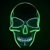 MASQUE NÉON LUMINEUX MODÈLE TÊTE DE MORT