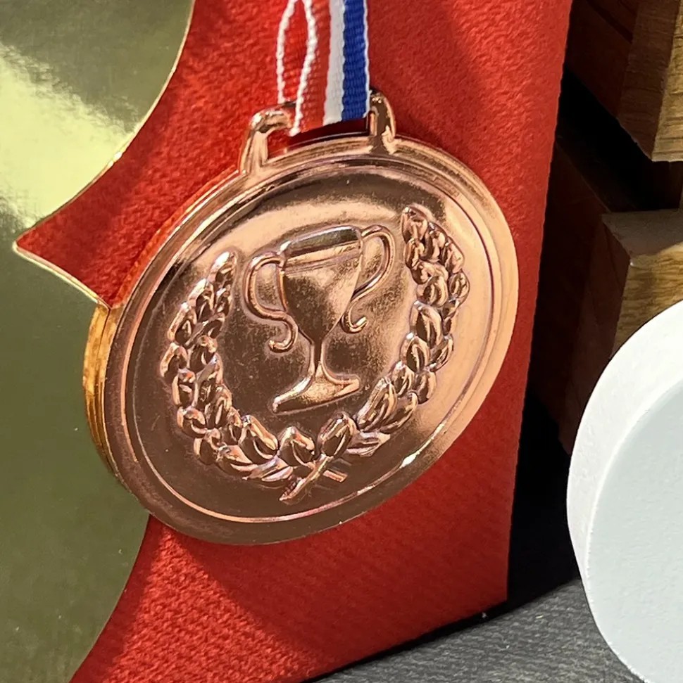 3 MEDAILLES OLYMPIQUE OR ARGENT BRONZE
