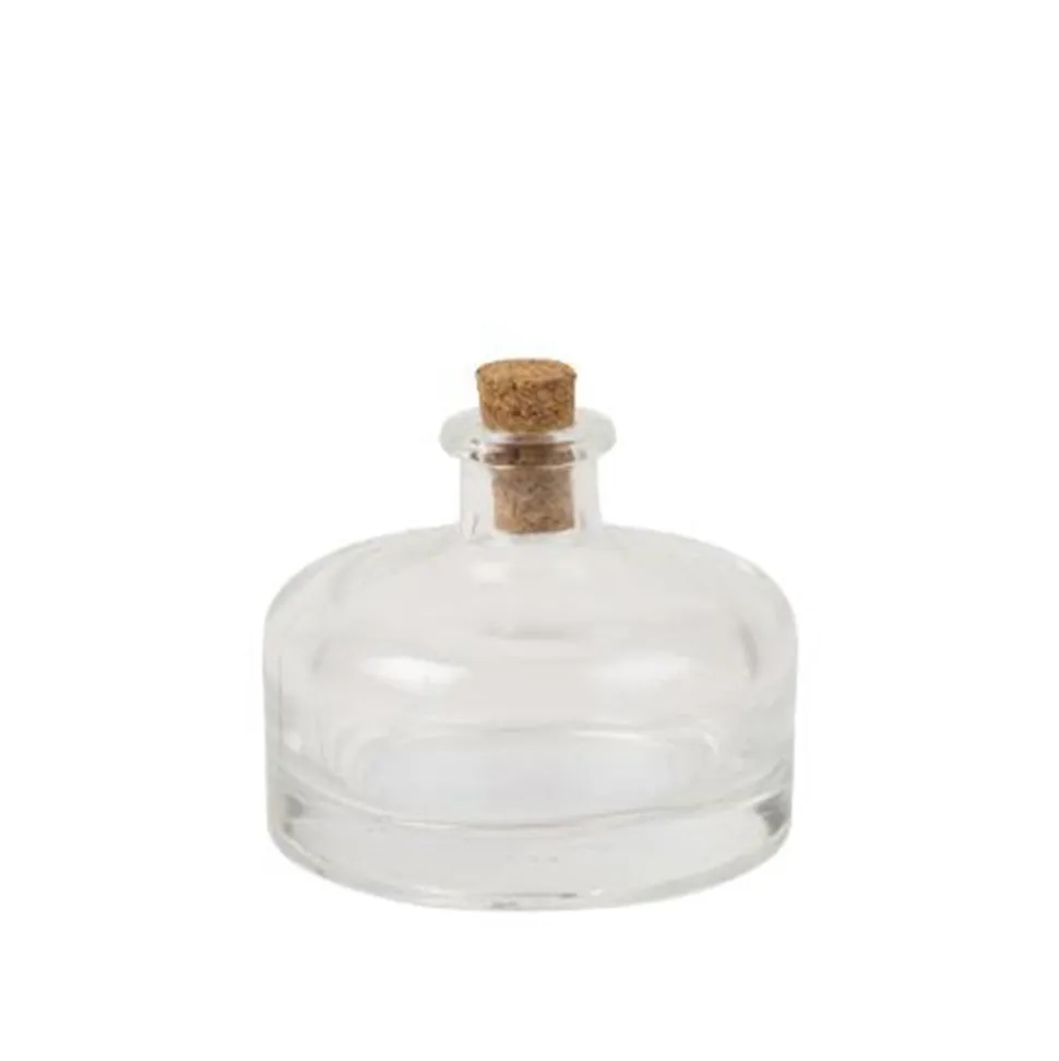 MIGNONETTE VERRE BOUCHON LIÈGE 40ML 6X5CM