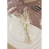 MINI BOUQUET DE FLEURS SÉCHÉES SUR CARTE NATUREL