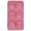 MOULE SILICONE 6 CAVITÉS HALLOWEEN 26X16CM ROSE